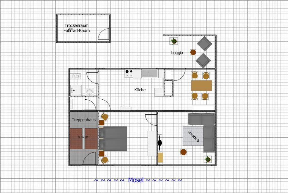 Ferienwohnung Loefer-Wasserblick Exteriör bild
